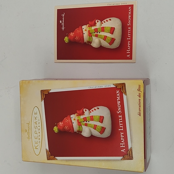 Hallmark A Happy Little Snowman Keepsake Ornament - Picture 9 of 12
